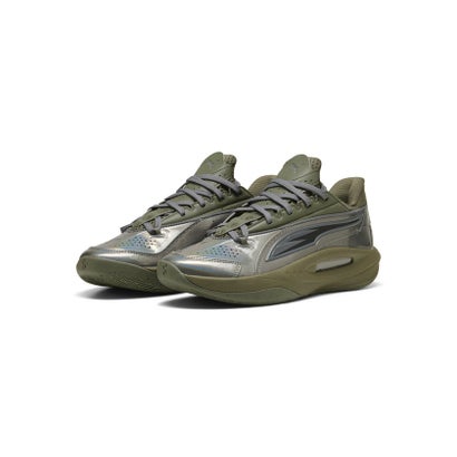 メンズ SCOOT ZEROS III バスケットボールシューズ Scoot Zeros III （Loden Green-Puma Aged Silver）｜詳細画像