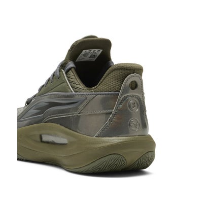 メンズ SCOOT ZEROS III バスケットボールシューズ Scoot Zeros III （Loden Green-Puma Aged Silver）｜詳細画像