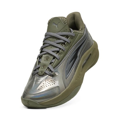 メンズ SCOOT ZEROS III バスケットボールシューズ Scoot Zeros III （Loden Green-Puma Aged Silver）｜詳細画像