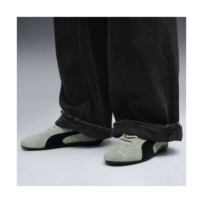 ウィメンズ スピードキャット スノー スニーカー Speedcat Snow （Soft Grass-PUMA Black）｜詳細画像