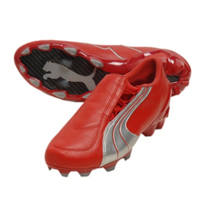 d*3様 PUMA Ferrari サッカースパイク レッド PUMA プーマ V 3.06 L I FG(レッド) 101442 08 サッカースパイク