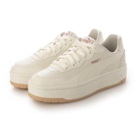りんご　PUMA 厚底ローファー スニーカー　アイボリー プーマ PUMA スニーカー レディース コート ラリー スカイ LC 402488