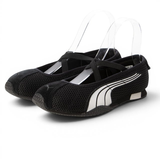 - H-STREET BALLET WNS BLACK-SILVER【407820-03】 （BLACK-SILVER）