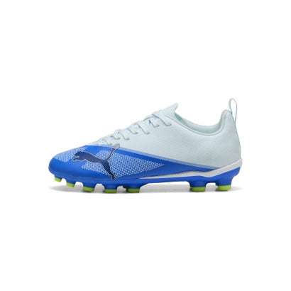 キッズ ウルトラ 7 プレイ HG/AG +MID サッカースパイク 20-24.5cm ULTRA 7 PLAY HG + Mid Jr （Ultra Red-PUMA Black-PUMA White）｜詳細画像