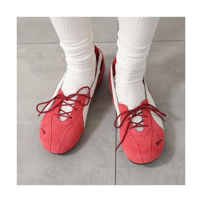 PUMA スニーカー SPEEDCAT BALLET NOVA WNS 408340 （07/red-rhythm-puma-black）｜詳細画像