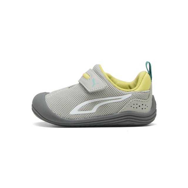 ベビー キッテン メッシュ V スニーカー 12-16cm Puma Kitten Mesh V Inf （Gray Echo-Glacial Gray）