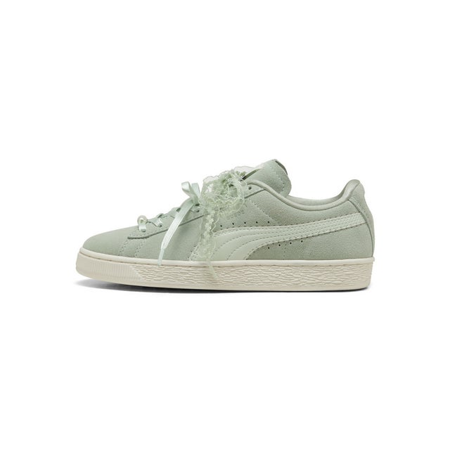ウィメンズ スウェード ブルーム スニーカー Suede Bloom Wns （Soft Grass-Sage Glow）