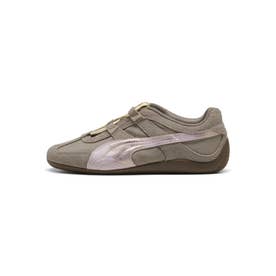 ウィメンズ スピードキャット GO ブラッシュド ラックス スニーカー Speedcat Go Brushed Luxe Wns （Mouse Gray-Powder Pink）