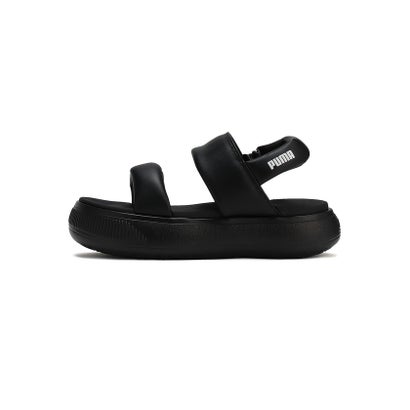 プーマ/レディス/MAYU PUFFY SANDALS WNS （PUMA BLACK-PUMA BLACK-PUMA W）｜詳細画像