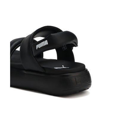プーマ/レディス/MAYU PUFFY SANDALS WNS （PUMA BLACK-PUMA BLACK-PUMA W）｜詳細画像