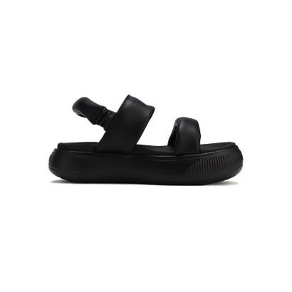 プーマ/レディス/MAYU PUFFY SANDALS WNS （PUMA BLACK-PUMA BLACK-PUMA W）｜詳細画像