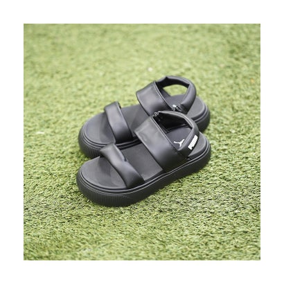 プーマ/レディス/MAYU PUFFY SANDALS WNS （PUMA BLACK-PUMA BLACK-PUMA W）｜詳細画像
