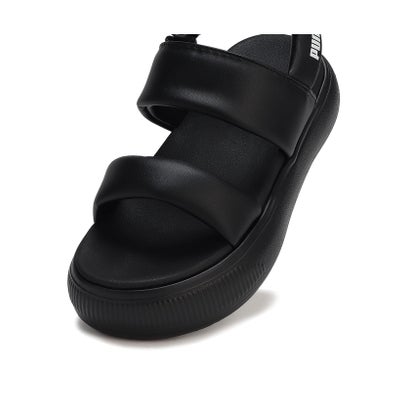 プーマ/レディス/MAYU PUFFY SANDALS WNS （PUMA BLACK-PUMA BLACK-PUMA W）｜詳細画像