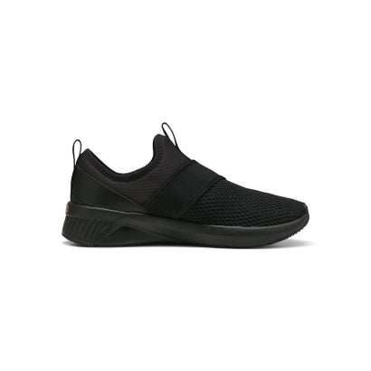 プーマ/レディス/SOFTRIDE ハルリー スリップオン ウィメンズ （PUMA BLACK-PUMA BLACK-ROSE G）｜詳細画像