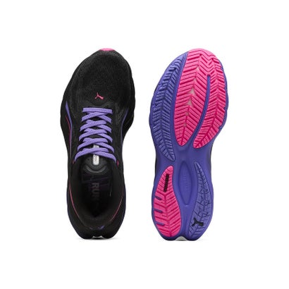 プーマ PUMA プーマ/レディス/ヴェロシティ ニトロ 4 DT ウィメンズ （PUMA BLACK-DARK AMETHYST）｜詳細画像
