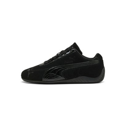 ウィメンズ スピードキャット プレミアム クロコ レザー スニーカー Speedcat Croc Wns （Chocolate Fondue-PUMA Black）｜詳細画像