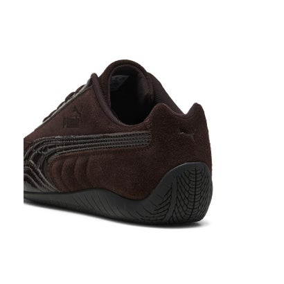 ウィメンズ スピードキャット プレミアム クロコ レザー スニーカー Speedcat Croc Wns （Chocolate Fondue-PUMA Black）｜詳細画像