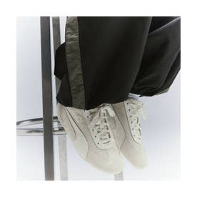 ウィメンズ スピードキャット プレミアム クロコ レザー スニーカー Speedcat Croc Wns （Warm White）