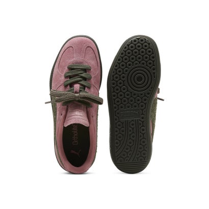 プーマ PUMA ウィメンズ パレルモ ウィンター レディー スニーカー Palermo Winter-Ready Wns （Dusky Rosewood-Dark Olive）｜詳細画像