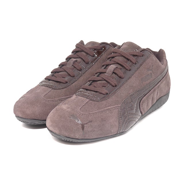 SPEEDCAT CROC WNS スピードキャット クロコ （chocolate fondue/puma black）