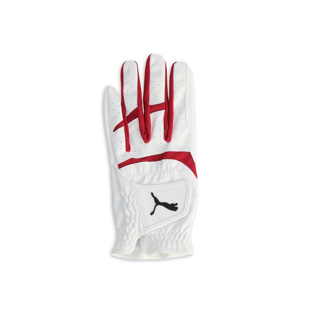 メンズ ゴルフ フュージョン グリップ グローブ 3.0 左手用 （Bright White-Strong Red）