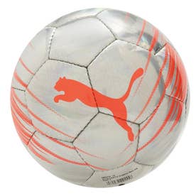 PUMA プーマ ATTACANTO グラフィックボール 4号球(シルバー×レッド