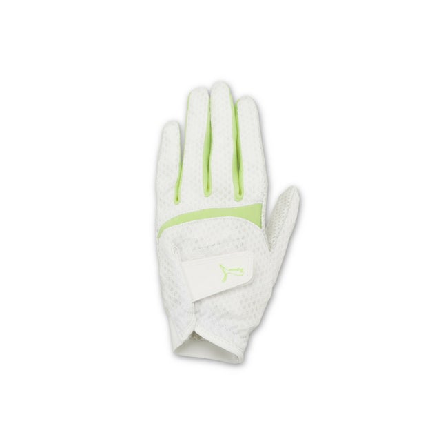 ウィメンズ ゴルフ シャドウキャット ベント グローブ 左手用 W SHADOWCAT VENT GLOVE(LEFT) （White-Apple Spritz）