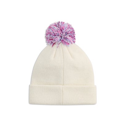 キッズ ポンポン ミッドクラウン ビーニー POM POM Mid Crown Beanie Jr （PUMA Navy）｜詳細画像