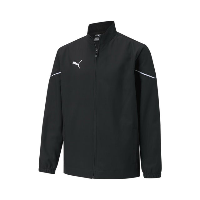 キッズ サッカー TEAMRISE サイドライン ジャケット 120ー160cm （Puma Black-Puma White）