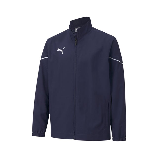 キッズ サッカー TEAMRISE サイドライン ジャケット 120ー160cm （Peacoat-Puma White）