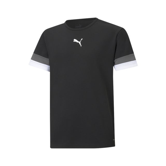 キッズ サッカー TEAMRISE ゲームシャツ JR 120ー160cm （Puma Black-Smoked Pearl-Puma White）
