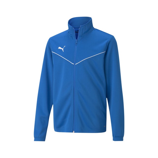 キッズ サッカー TEAMRISE トレーニング ポリ トラック ジャケット 120ー160cm （Electric Blue Lemonade）