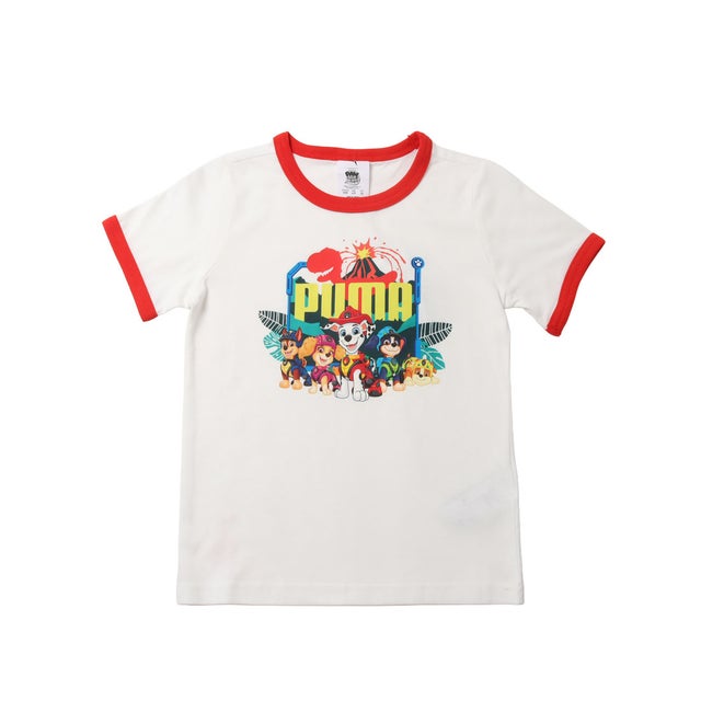 ジュニア 半袖シャツ X PAW PATROL リンガー Tシャツ_ 634935 （White）