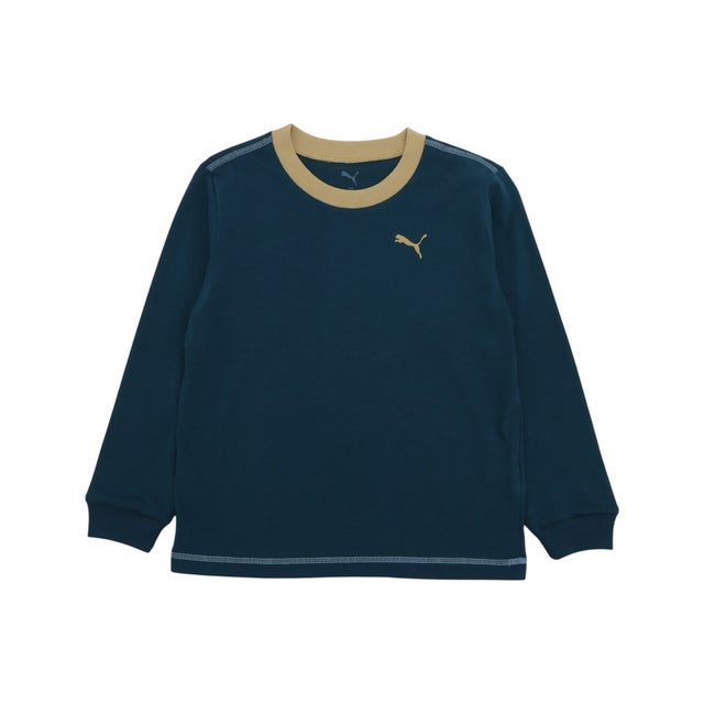 ジュニア 長袖Tシャツ ESS ELEVATED MX LS Tシャツ_ 638438 （MIDNIGHT PETROL）
