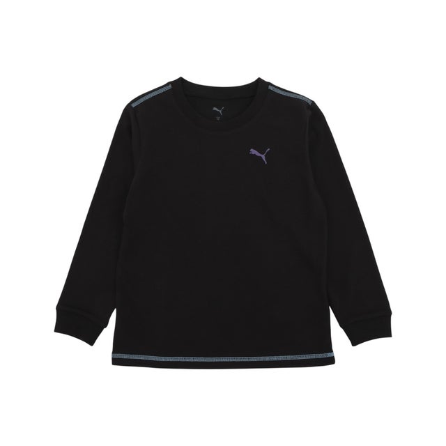 ジュニア 長袖Tシャツ ESS ELEVATED MX LS Tシャツ_ 638438 （BLACK）