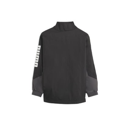 プーマ/キッズ/ACTIVE SPORTS トリコット ライニング ウーフ （PUMA BLACK-MOODY GRAY）｜詳細画像