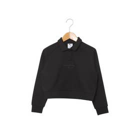 ジュニア スウェットトレーナー CLASS リラックスド LS ポロシャツ FL G 696218 （Black）