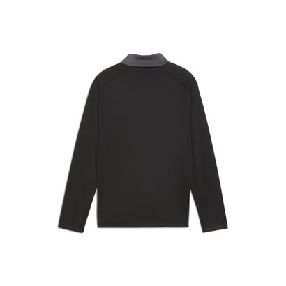 プーマ/キッズ/INDIVIDUALLIGA 1/4 ジップ トップ （PUMA BLACK-SHADOW GRAY）｜詳細画像