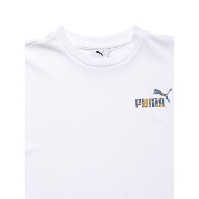 プーマ/キッズ/KIDS SS Tシャツ ポリ （PUMA WHITE）｜詳細画像