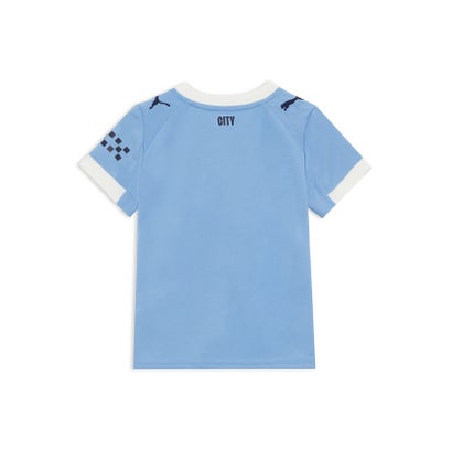 プーマ/キッズ/MCFC HOME ジャージ レプリカ JR （TEAM LIGHT BLUE-PUMA WHITE）｜詳細画像