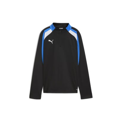 プーマ/キッズ/INDIVIDUALLIGA 1/4 ジップ トップ （PUMA BLACK-PUMA WHITE）｜詳細画像