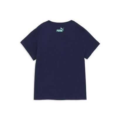 プーマ/キッズ/PUMA SPORTS MX SS TシャツB （PUMA NAVY）｜詳細画像