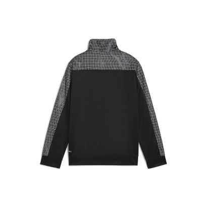 プーマ/キッズ/TAD ESS AOP ポリ ハーフ ZIP B （PUMA BLACK）｜詳細画像