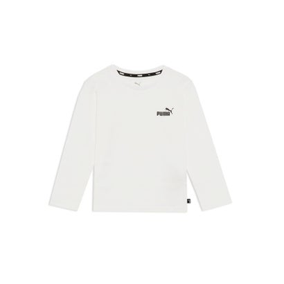 プーマ/キッズ/ESS NO.1 ロゴ LS Tシャツ （PUMA WHITE）｜詳細画像
