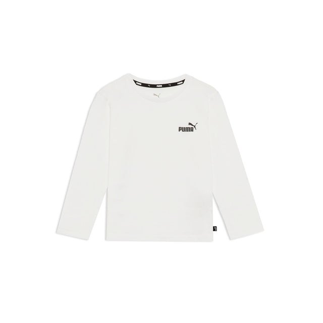 /キッズ/ESS NO.1 ロゴ LS Tシャツ （WHITE）