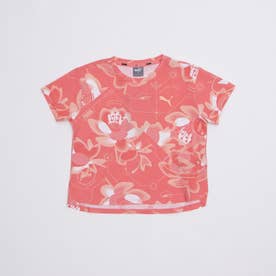 ジュニア 半袖Tシャツ ALPHA AOP Tシャツ 589016 （ピンク）