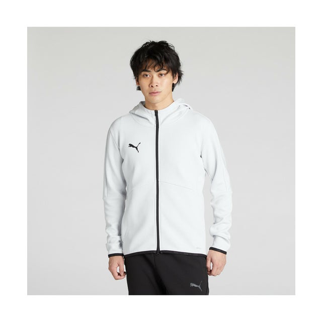 メンズ サッカー プーマFTBL トラベル ジャケット （Feather Gray）