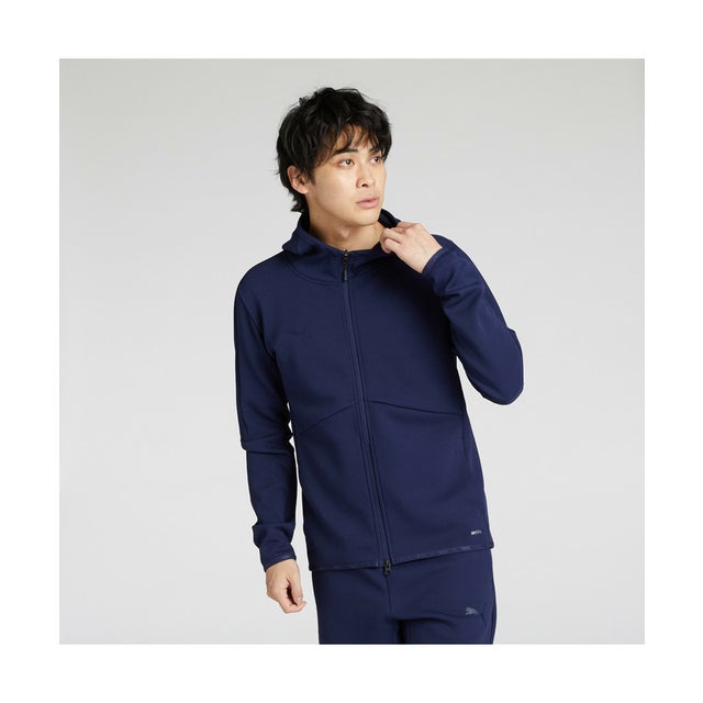 メンズ サッカー プーマFTBL トラベル ジャケット （Navy）