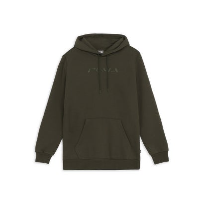 メンズ プーマ トーナル グラフィック フーディー （Dark Olive）｜詳細画像