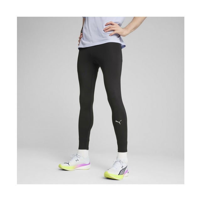 メンズ ランニング ラン ヴェロシティ ロング タイツ （Black）